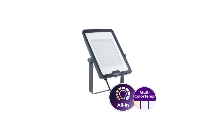 Prožektorius LED 135W IP65 3000/4000/6500K 15000/15750lm asimetrinis BVP169 LED157/830_40_65 PSU 135W AWB LEDINAIRE - PHILIPS