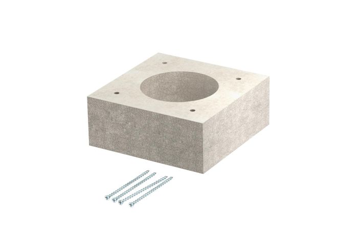 Dvigubinimas pluoštui kabelių 100x100x40 Stiklo pluoštu sutvirtintas lengvas betonas pilka KAD-10040 - OBO BETTERMANN (pavadinimas tikslinamas)