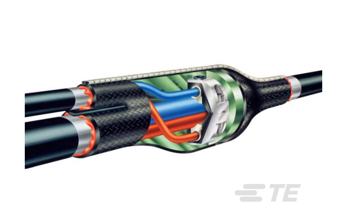 Mova atsišakojimo 4x16-185mm2 1kV kabeliui be sujungiklių BMHM-1001-4B1-(S4) - TE CONNECTIVITY