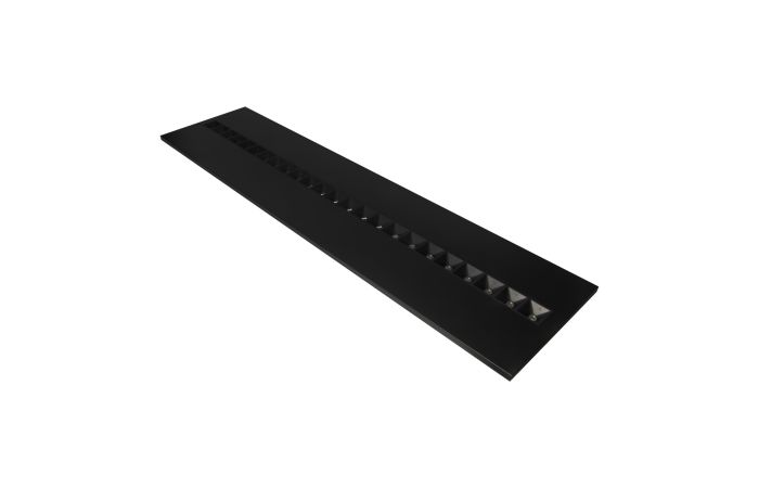 Šviestuvas į/l LED 27.5W IP20 4000K 4000lm 1200x300m panelė juoda UGR<19 LOUVER PANEL 1200V 840 U16 BK - LEDVANCE