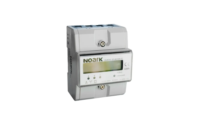 Skaitiklis elektros energijos 3F 80A tiesioginis 1 tarifas 4 modulių Ex9EM2 3P 4M 80A 1T - NOARK