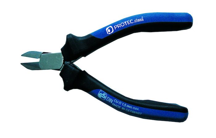 Replės šoninės elektroniko mėlynos PPES C60 - PROTEC