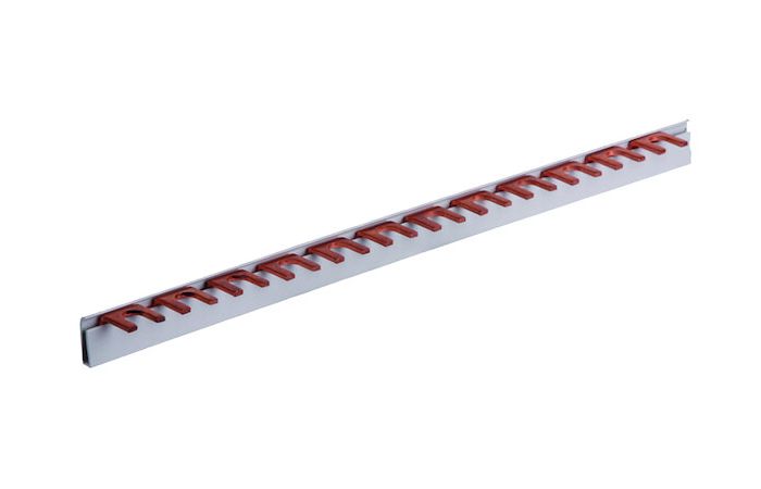 Šyna komutacinė 1P 10mm2 57 modulių šakutė PPS1000157GO - PROTEC