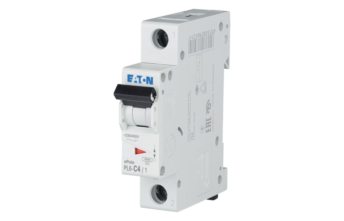 Automatas 1P 4A C 6kA PL6-C4/1 - EATON