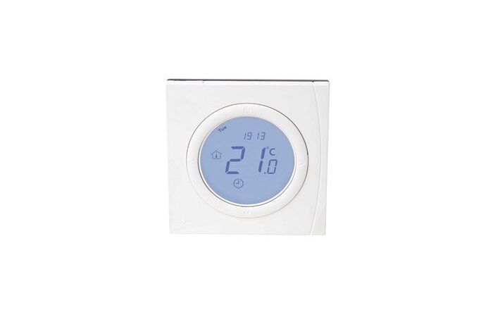 Reguliatorius temperatūros programuojamas WT-P, +5...+35C, patalpos jutiklis, 230 V, 3 A, potinkinis - DANFOSS