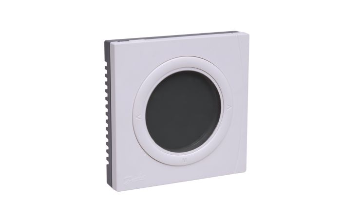 Termostatas su ekranu WT-D, +5...+35C, patalpos jutiklis, 230 V, 3 A, potinkinis - DANFOSS