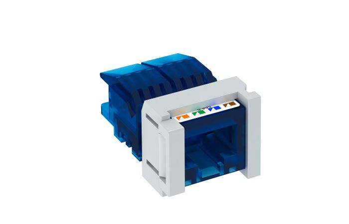 Connection module CAT6 snap-in neekranuotas ASM-C6 S - OBO BETTERMANN (pavadinimas tikslinamas)