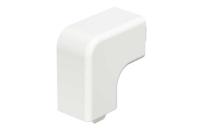 Plokščio kampo dangtis behalogenis 20x20mm Polikarbonatas/akrilnitrilo-butadieno-stirenas baltas RAL 9010 WDKH-F20020RW - OBO BETTERMANN (pavadinimas tikslinamas)