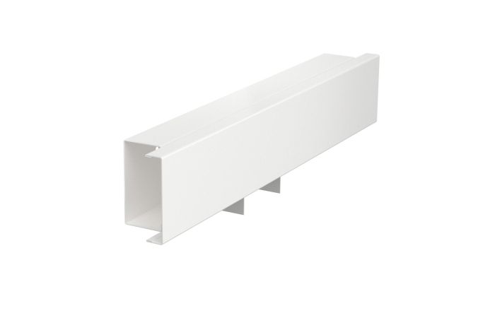 T- sujungimas su dangčiu 40x60mm Plienas galvanizuotas / padengtas plastiku baltas RAL 9010 LKM T40060RW - OBO BETTERMANN (pavadinimas tikslinamas)