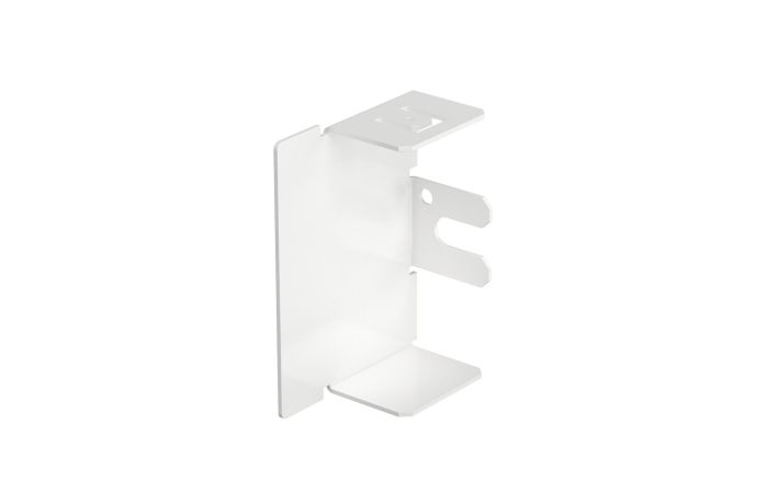 Galinis dangtelis 40x60mm Plienas galvanizuotas / padengtas plastiku baltas RAL 9010 LKM E40060RW - OBO BETTERMANN (pavadinimas tikslinamas)