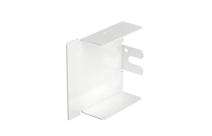 Galinis dangtelis 60x60mm Plienas galvanizuotas / padengtas plastiku baltas RAL 9010 LKM E60060RW - OBO BETTERMANN (pavadinimas tikslinamas)