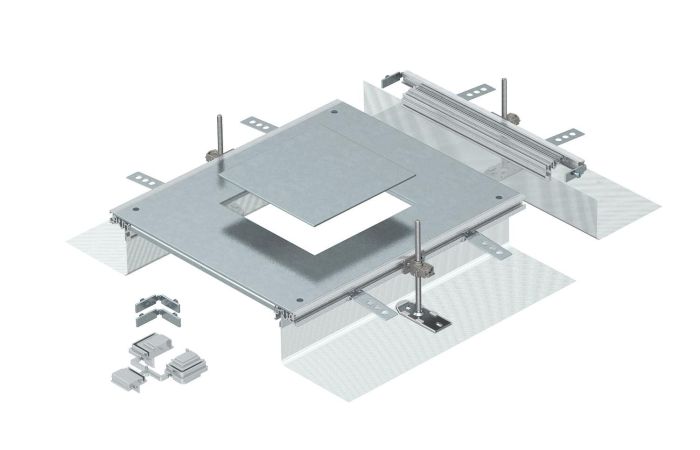 Montažinis elementas montaž.liukui GES4 Plienas cinkuotas OKA-G A 40140 4 - OBO BETTERMANN (pavadinimas tikslinamas)