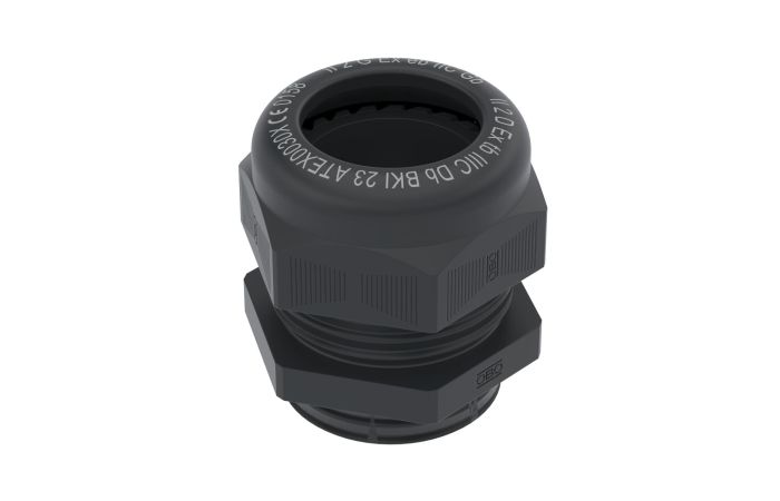 Sandariklis M50x1.5 IP68 VTEC EEx e II 2 G/D be veržlės juodas - OBO BETTERMANN