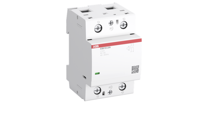 Kontaktorius 2P 100A 230V AC/DC 2no 3PLE ESB100-20N-06 - ABB