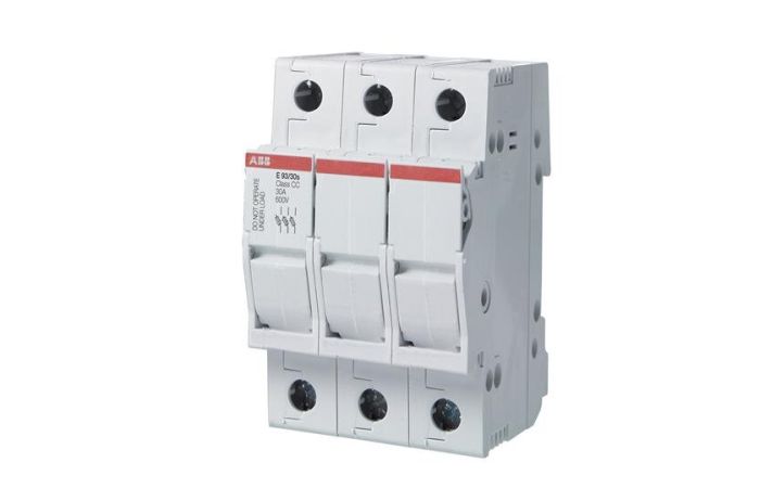 Lizdas saugikliams 3P 20A E93/20 - ABB