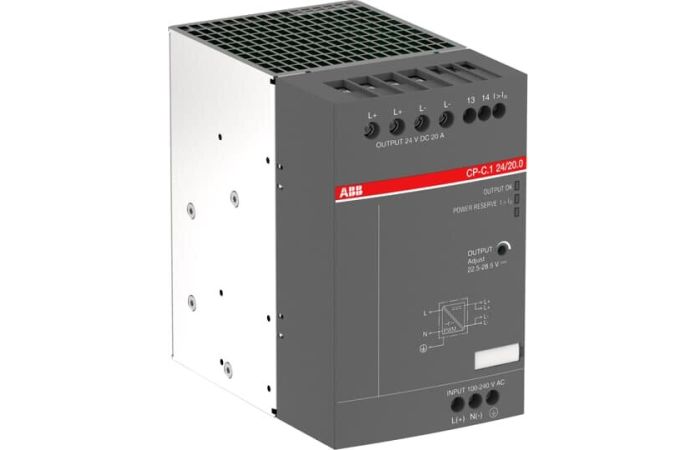 Maitinimo šaltinis 24V DC 20A CP-C.1 24/20.0 - ABB