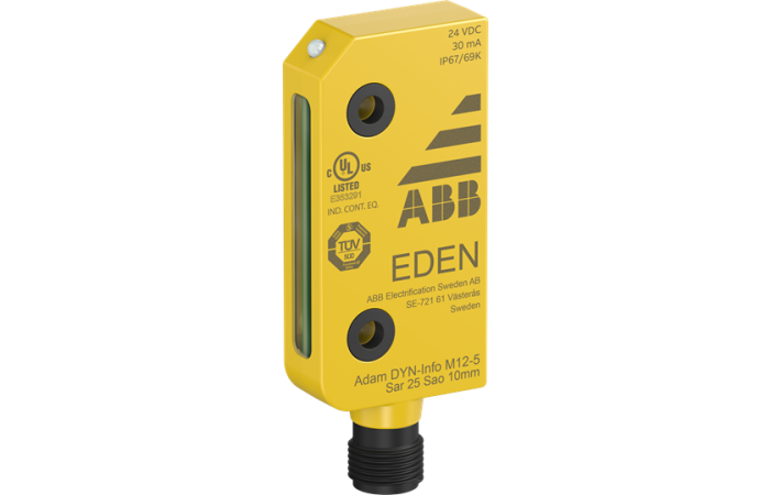 Jutiklis saugos Adam DYN-Info M12-5 IP69K - ABB
