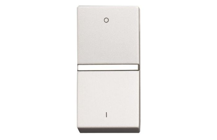 Perjungiklis p/t viengubas baltos spalvos 1 modulio 16A 250V N2102 BL Zenit - ABB