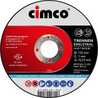 Diskas pjovimo metalui D125mm 1.2mm - CIMCO