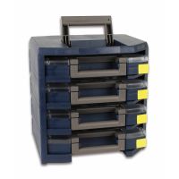 Rinkinys dėžių su laikikliu Boxxser 55 5x5 (4 vnt. 434378) - CIMCO