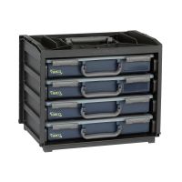 Rinkinys dėžių su nešiojamu laikikliu PSC HANDYBOX (2vnt. PSC vario 15, 2 vnt. PSC vario 17) - CIMCO