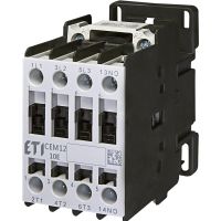 Kontaktorius 3P 5.5kW 230V AC 1no CEM12.10-230V-50/60Hz - ETI