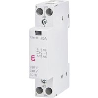 Kontaktorius 2P 20A 230V AC 1no+1nc 1 modulio R20-11 - ETI