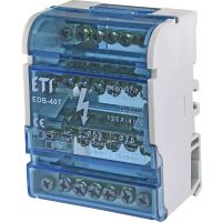 Gnybtas paskirstymo 125A 4x(5x1.5-6mm2, 2x6-16mm2) EDB-407 - ETI