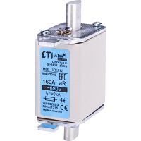 Saugiklis 125A NH00 ULTRA QUICK M00UQ U-N/125A/690V - ETI