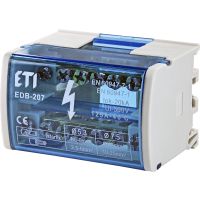 Blokas paskirstymo 2x(5x1.5-6mm2 2x6-16mm2) 125A EDB-207 - ETI