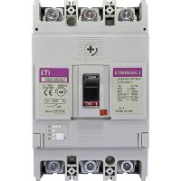 Automatas 3P 250A 16kA EB2S 160/3LF (be reguliavimo) - ETI