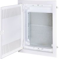 Skydelis p/t 28 modulių IP30 media metalinės perforuotos durys ECG28MEDIA-I - ETI