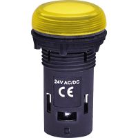Lemputė geltona 24V AC/DC LED ECLI-024C-Y - ETI