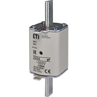 Saugiklis 200A 100kA 500V WT-1/gF NH1 - ETI