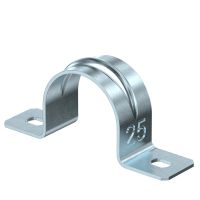 Laikiklis kabeliui ir vamzdžiui 25mm metalinis 605 25 G - OBO BETTERMANN
