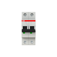 Automatas 2P 6A C 6kA S202-C6 - ABB