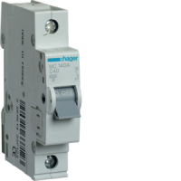 Automatas 1P 40A C 6kA - HAGER