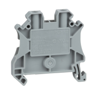 Gnybtas 4mm2 pilkas ant bėgelio - SCHNEIDER ELECTRIC