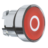 Galvutė mygtukui raudona be fiksacijos 22mm "O" IP66 ZB4 Harmony - SCHNEIDER ELECTRIC