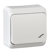 Perjungiklis v/t viengubas IP20 baltas PRIMA - SCHNEIDER ELECTRIC
