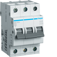 Automatas 3P 25A B 6kA - HAGER