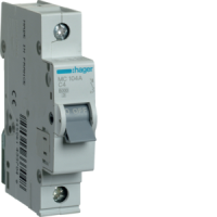 Automatas 1P 4A C 6kA - HAGER