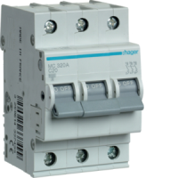 Automatas 3P 20A C 6kA - HAGER