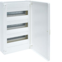 Skydelis v/t 36 modulių IP40 baltos durys - HAGER