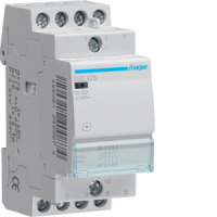 Kontaktorius 4P 25A 230V AC 4no 2 modulių - HAGER