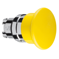 Galvutė mygtukui geltona be fiksacijos 22/40mm grybo formos IP66 ZB4 Harmony - SCHNEIDER ELECTRIC