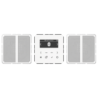 digital radio DAB+ with bluetooth - set - JUNG (pavadinimas tikslinamas)
