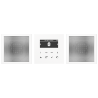 Radijas skaitmeninis baltas su bluetooth sąsaja LS - JUNG