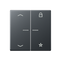 eNet push-button universal 1-gang - JUNG (pavadinimas tikslinamas)