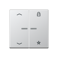 eNet push-button universal 1-gang - JUNG (pavadinimas tikslinamas)